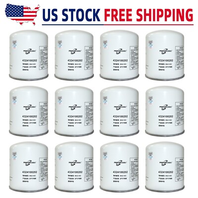 12 x  Air Dryer Filter 4324100202 Fits Freightliner Mack Volvo Bluebird Cummins