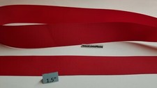 Grosgrain Ribbon 1.5 Inch Solid Color Red 250 Double Sided Christmas Bright