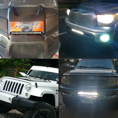 7/13/20/25/32/38/45/50 inch Single Row Slim LED Work Light Bar Car Offroad Truck - Bild 49 von 75