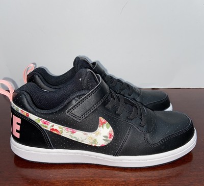 nike court borough low vintage floral
