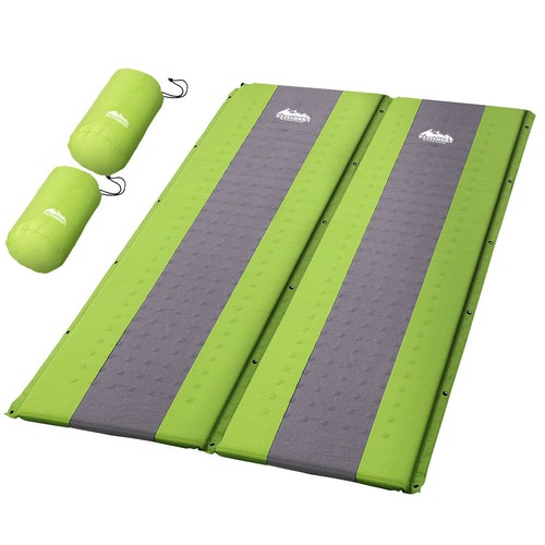 Weisshorn Self Inflating Mattress Camping Sleeping Mat Air Bed Pad Double Set - Picture 8 of 8