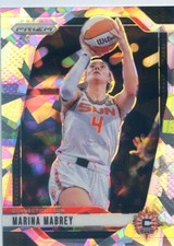 2024 Panini Prizm WNBA MARINA MABREY #132 SILVER CRACKED ICE PRIZM SUN
