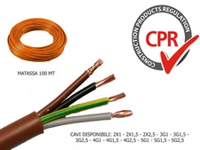 CAVO gommato FS18OR18 EX FROR 3X1,5; 3X2,5; 4x1; 4x1,5; 4x2,5; 5x1,5 MMQ.