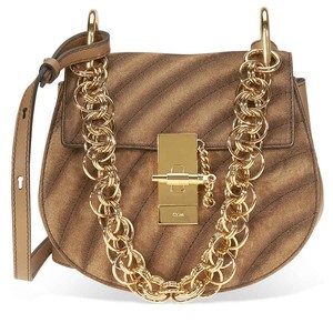 chloe drew bag suede