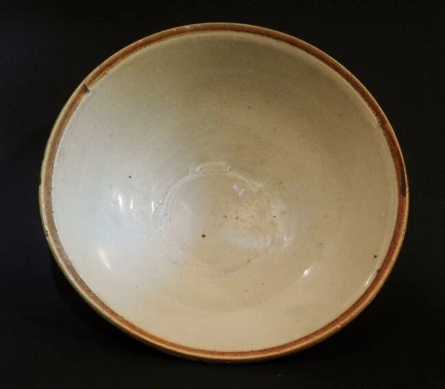 中国宋代碗带米色釉,签名 — 第 3/4 张图片