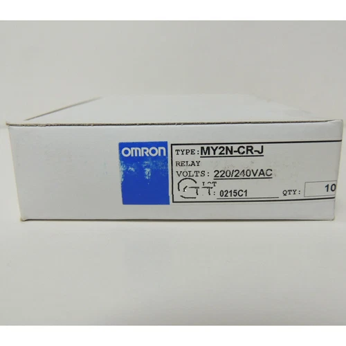 10 PC NEW OMRON MY2N-CR-J RELAY TIMER 220-240VAC Fast Delivery