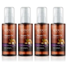 KERASYS Argan Oil Hair Serum 100ml(3.38oz) x 4pcs Rich fragrance, radiance care