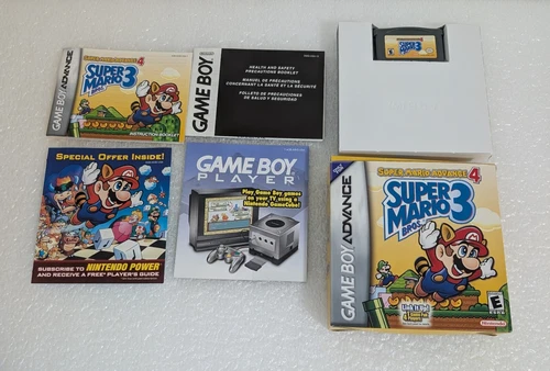 Super Mario Advance 4: Super Mario Bros. 3 (Game Boy Advance, 2003)