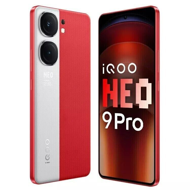 iQOO Neo9 Pro 5G (Red 12GB 256GB) Snapdragon 8 Gen 2 iQOO Neo9 Pro 5G (Red 12GB 256GB) Snapdragon 8 Gen 2