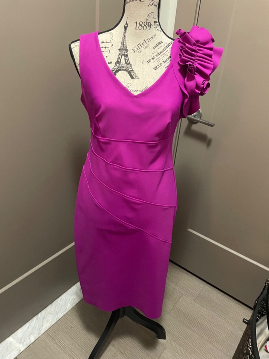 alex evenings scuba dress Alex Evenings Scuba Sheath Cocktail Dress sz 8