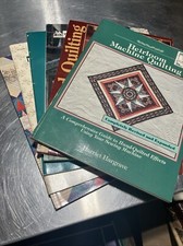 Lot of 6 Quilting Books With Patterns, Patchwork, Quilts, Ideas Mixed Lot