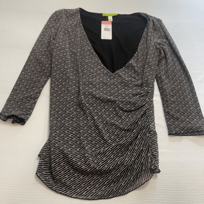 NWT Sigrid Olsen Rustic Vineyard Top Blouse Size Small New