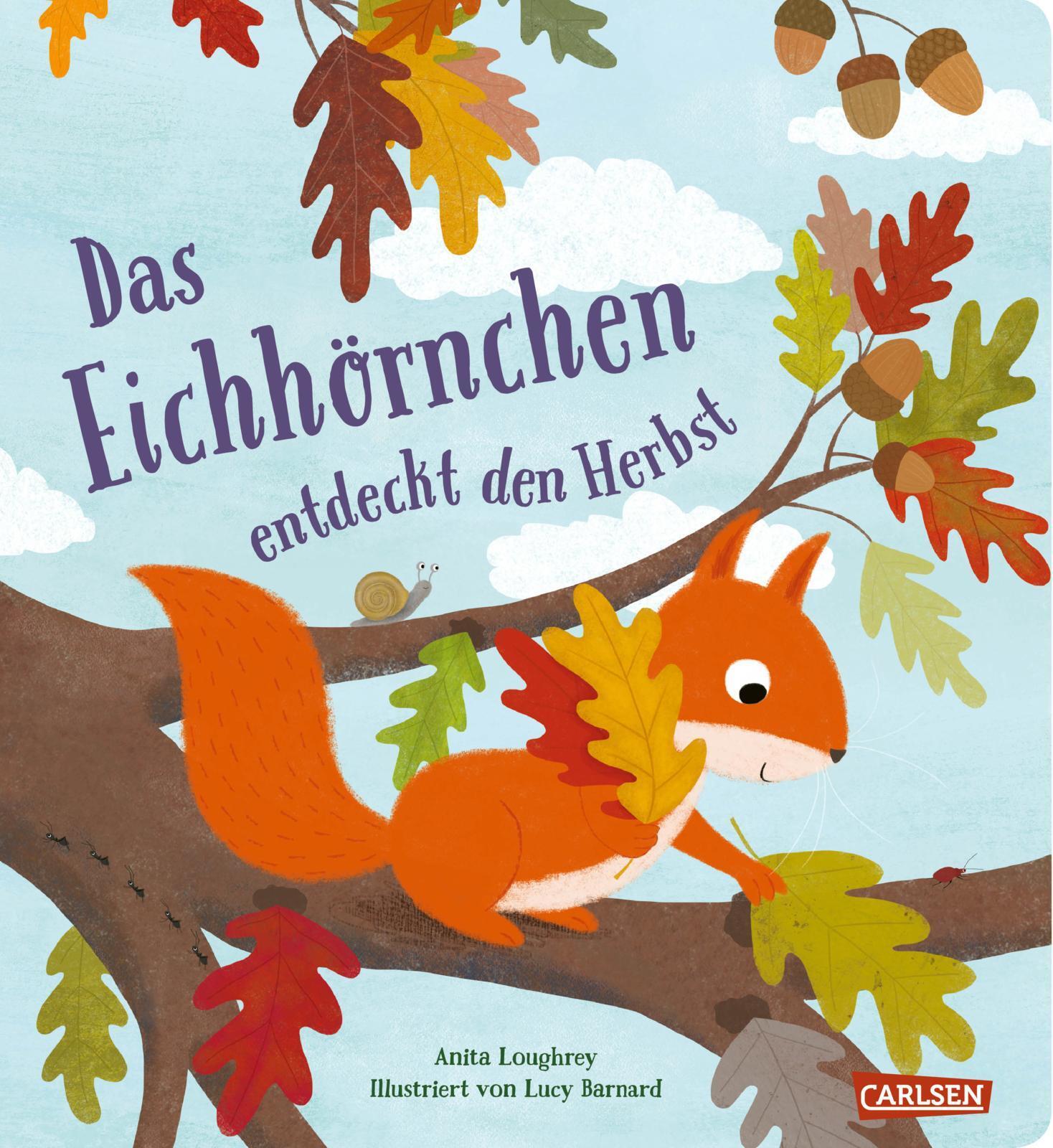 Thumbnail - Das Eichhörnchen Entdeckt Den Herbst, Anita Loughrey