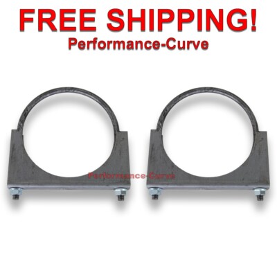 5'' Exhaust U-Bolt Clamp - Heavy Duty - Saddle Style - 2 Clamps - 108500