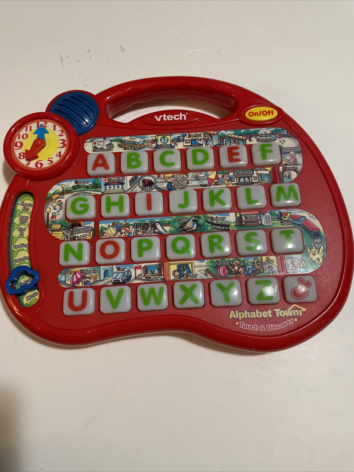 VTech Touch And Discover Alphabet Town 8 Different Educational