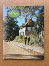 Vintage This England Magazine Autumn 1979 Worcester Glastonbury Oxford Widecombe