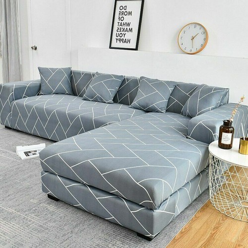 1 Pcs Sofa Cover Elastic Couch Cover Sectional Chair Slipcover For Living Room - Imagen 9 de 46