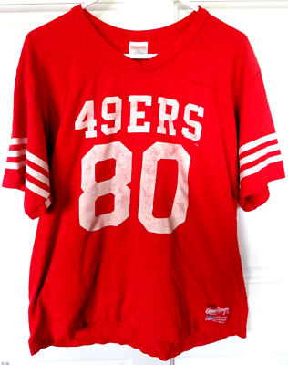 Vtg San Francisco NFL 49ers Jersey Rawlings XL Adult #80 Jerry