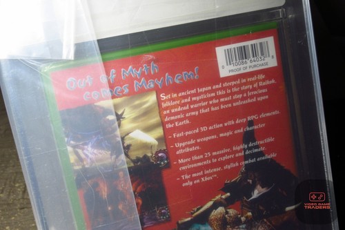 VGA GOLD 90+ NM+/MT - Otogi: Myth of Demons Xbox 2003 originale NUOVO! - RARO! - Foto 8 di 9