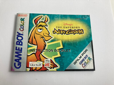 Anleitung zu The Emperor's New Groove für GameBoy Color