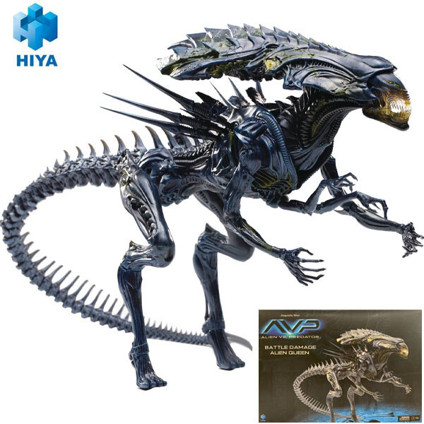 激安 Hiya Toys 1:18 Damaged Battle Queen Alien Predator vs Alien SF・ファンタジー・ホラー