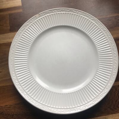 Mikasa Italian Countryside Dinner White Plates Set of 2 Y2K | eBay