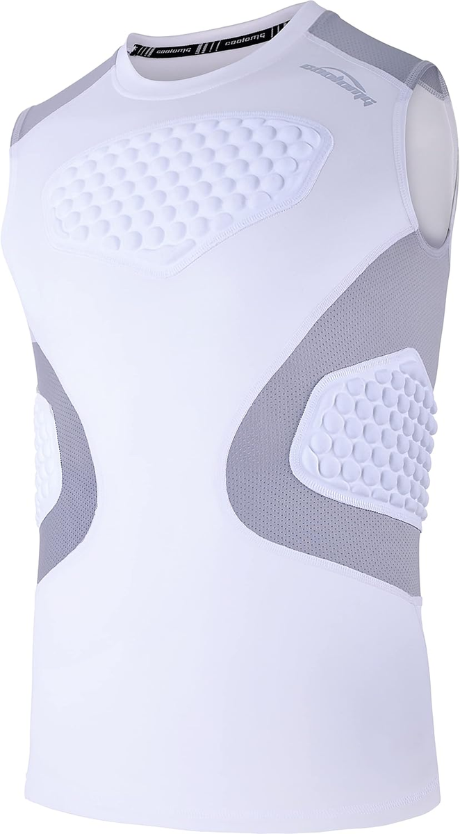 Youth Baseball Chest Protector Shirt – Padded Compression Top For Sports Safety