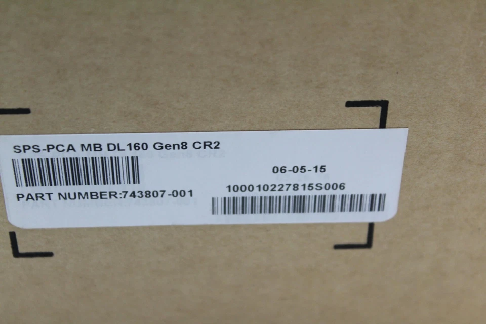 Nueva placa madre sistema servidor HP 743807-001 ProLiant DL160 G8 743807-001 Foto 2 de 4