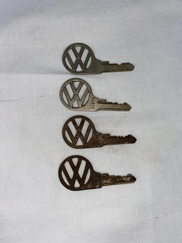 Vintage VW Auto Keys. Beetle/Kombi With Serial Numbers. Free Postage .