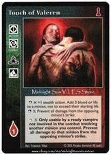 Touch of Valeren New Blood V:TES VTES Vampire CCG