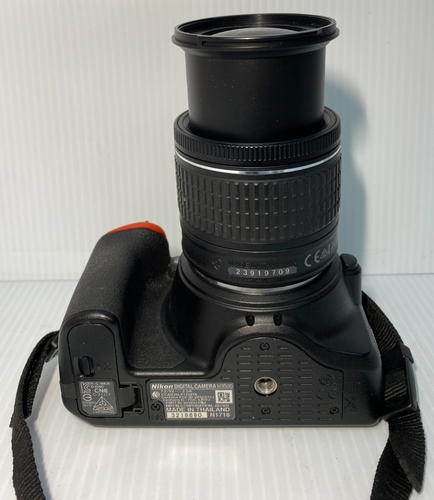 (MA6) Nikon D3500 24,2 megapixel con obiettivo VR 18-55 mm kit fotocamera DSLR nero 1835 clic! - Foto 9 di 10