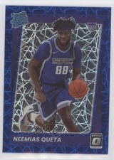 2021-22 Panini Donruss Optic Rated Rookie Blue Velocity Prizm Neemias Queta 07sf