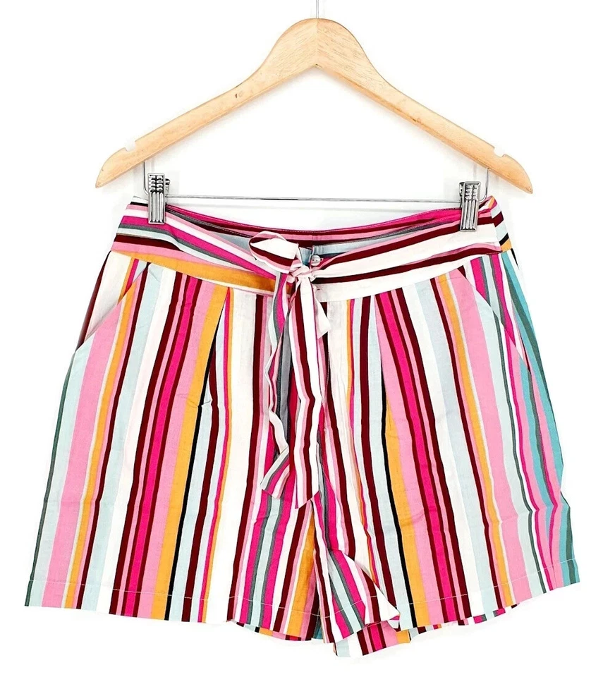 Aniston Damen SHORTS kurze Hose bunt Webhose Streifen Größe 36 38 40 NEU SH9 - Bild 1 von 1
