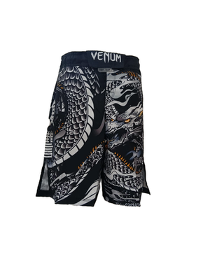 Venum Dragon's Flight Fightshorts - Black/Sand | eBay