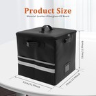 Foldable Vinyl Record Box Large Capacity Record Box Portable Vinyl Album BrdUg
