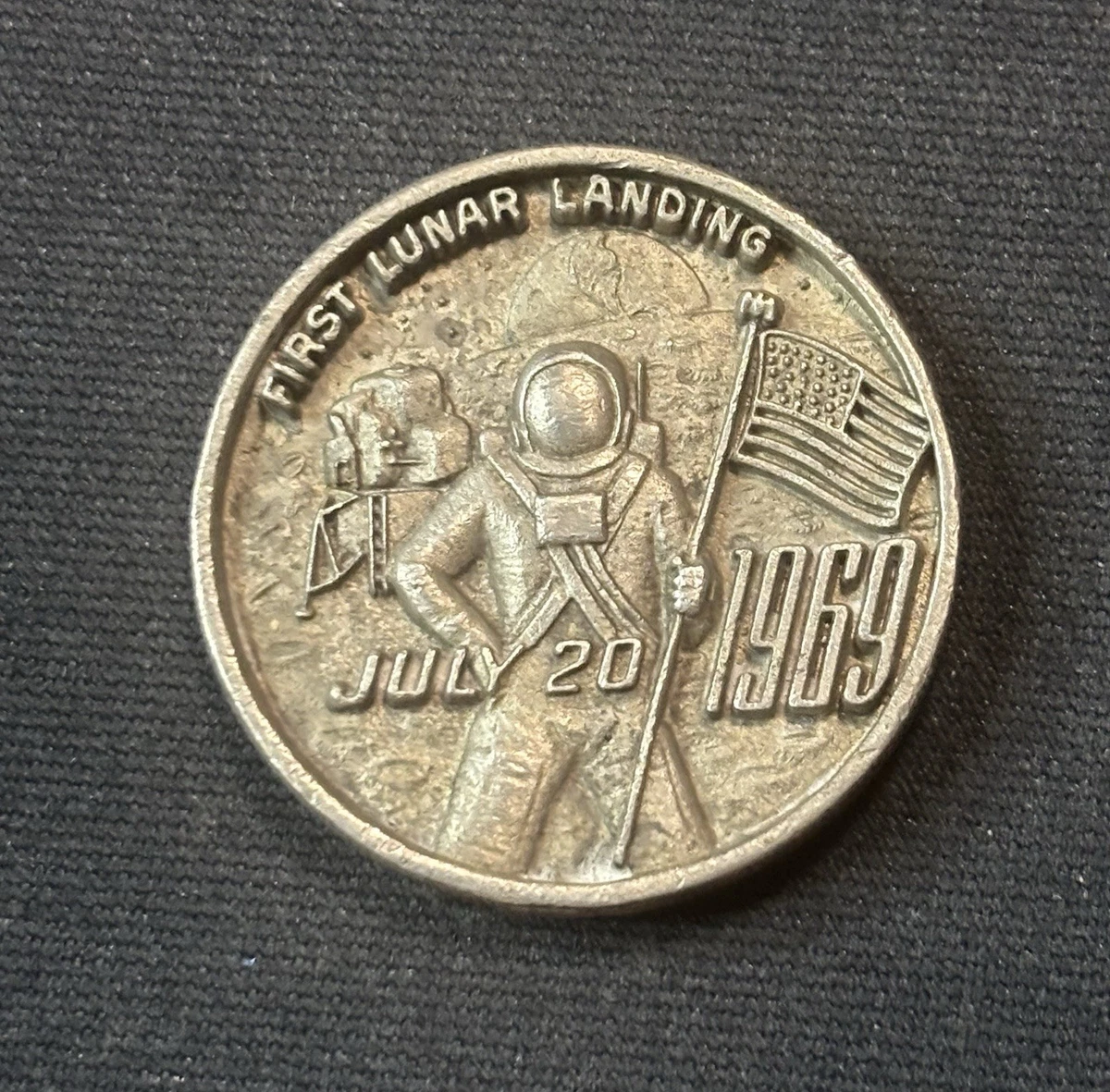 Apollo 17 Medal In Apollo Exploration Mission Collectibles for