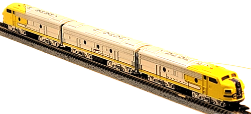 Marklin Z scale Mini Club 88190 EMD F7 A-B-A ATSF Loco +CC (Tested) - Picture 4 of 13