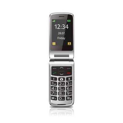 Beafon SL645 Plus LTE 4G 2025 Handy silber-schwarz