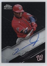2020 Topps Chrome Black Chrome Black Auto Victor Robles #CBA-VR Auto 0kf1