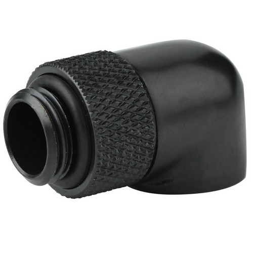 G1/4 2-Part Water Cooling Fittings Thin Tube 90° Right Angle Elbow Connector - Photo 6/10
