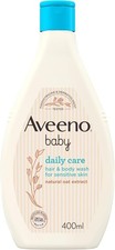 Image of aveeno baby daily care hair & body wash for sensitive skin 400ml