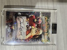 2025 Wild Card Holiday Hits Auto True 1/1 Christmas hit Jacory Croskey-Merritt