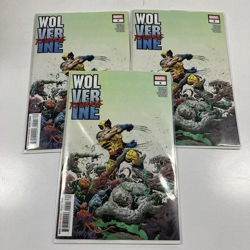WOLVERINE REVENGE #5 - GREG CAPULLO MAIN COVER - MARVEL COMICS/2025 Lot of 3