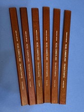 Rexel Derwent Drawing Pencil Older style with Flat rod  6 pcs in loose set