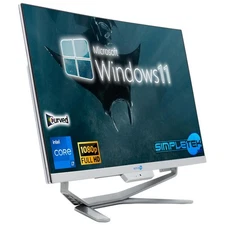 AIO All In One I7 24" 2.9GHz Full HD 16GB 960GB SSD Win11 Curved Desktop