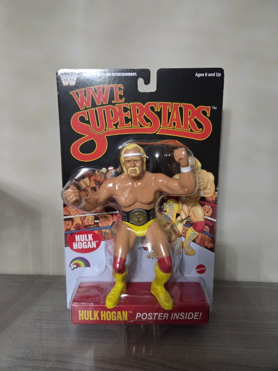 WWE Hulk Hogan LJN Superstars Retro BLACK CARD CHASE IN HAND
