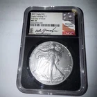 2021 1oz Silver American Eagle Type 2 NGC MS70 FDOI Michael Gaudioso Signed
