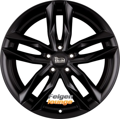 4x MAM MAM RS3 Matt Black Painted (MBP) 8,5x20 ET45 5x112 - Bild 2 von 2