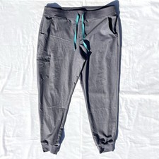 Figs Zamora Jogger Scrub Pants Womens XL Graphite Gray