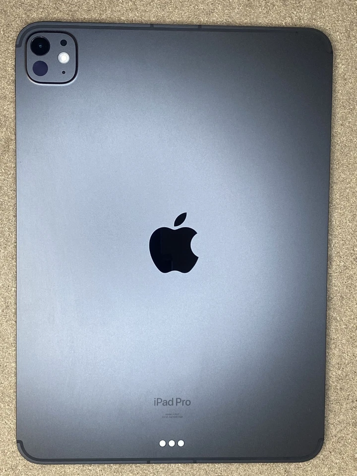 Apple iPad Pro 11" M4 Chip 1TB Wi-Fi + Cell A2837 MWRP3 LL/A Black Nano-Texture - Image 4 of 4